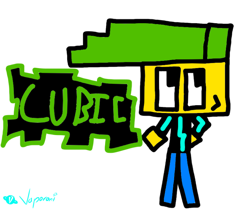 This character was a previous incarnation from a Minecraft dimension, I think I made him when I was getting into Minecraft ;-;