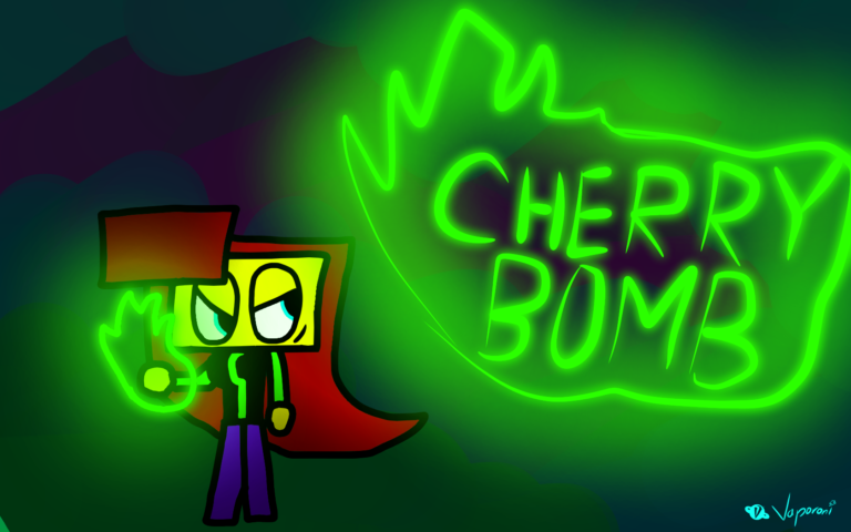 Neon Cherry Bomb